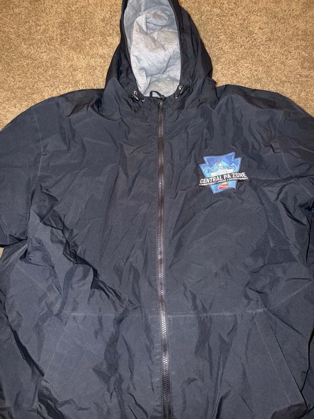Sport-Tek Fritolay Central PA Zone Lined Full-Zip Windbreaker Jacket 4XL